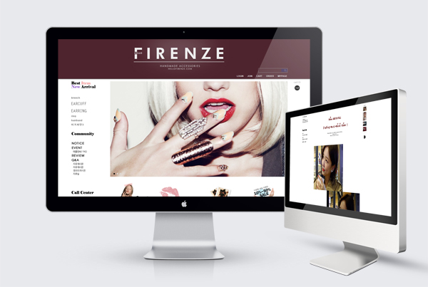 헬로피렌체 - 악세사리 쇼핑몰 제작